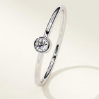 Luna Bezel Diamond Ring