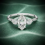 Ninza Solitaire Marquise ring
