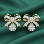 Imperial Sparkle Bow Earrings Studs