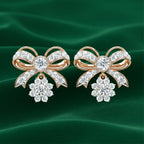 Imperial Sparkle Bow Earrings Studs