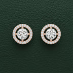 Round Glory Halo Studs