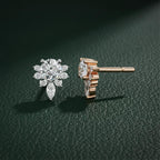 Blossom Diamond Earrings Studs
