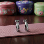 Curve Crazy Diamond Hoops