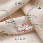 The Sovereign Princess Solitaire Pendant