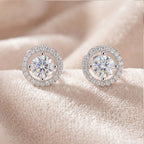 Round Glory Halo Studs
