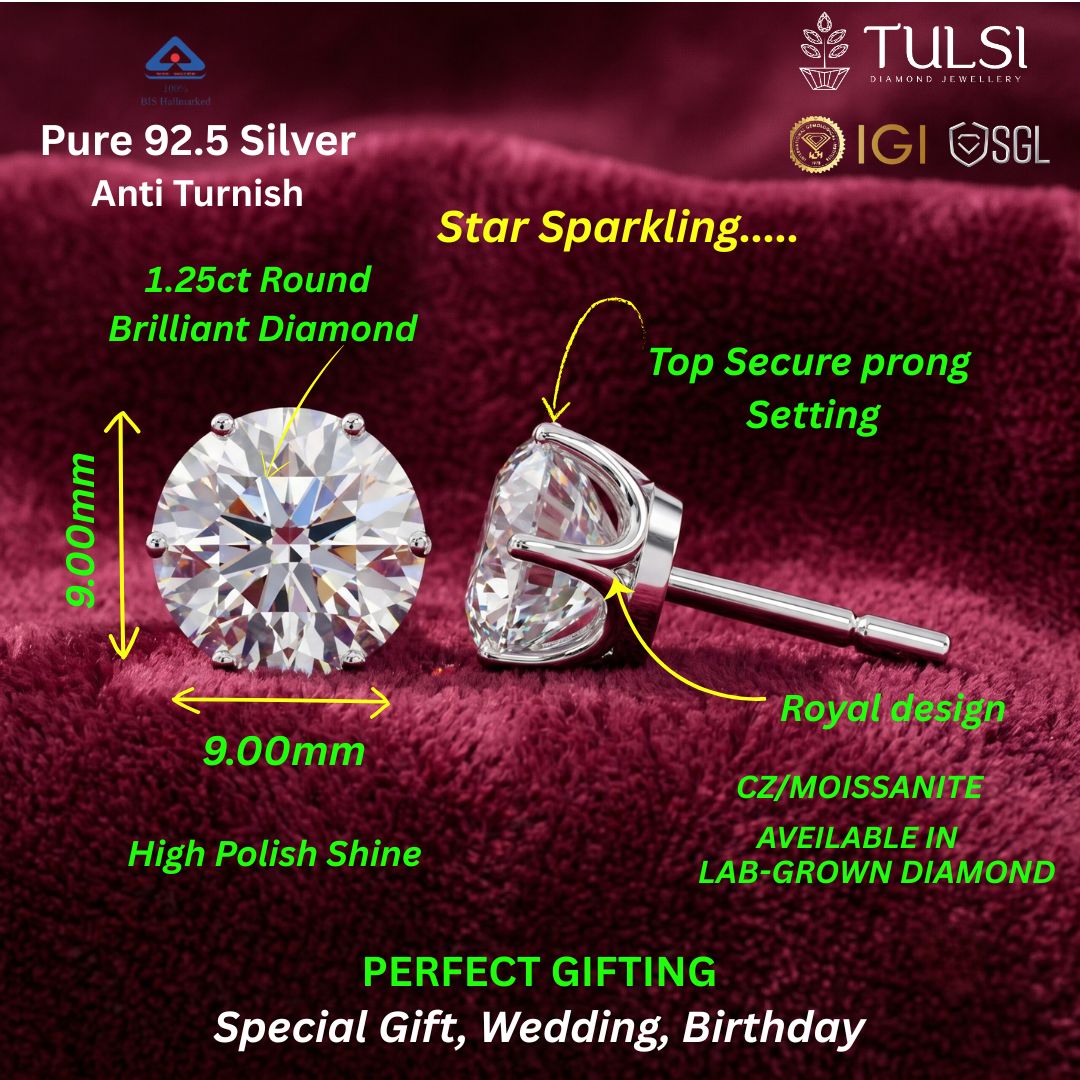 The Grand Mirage Solitaire Studs