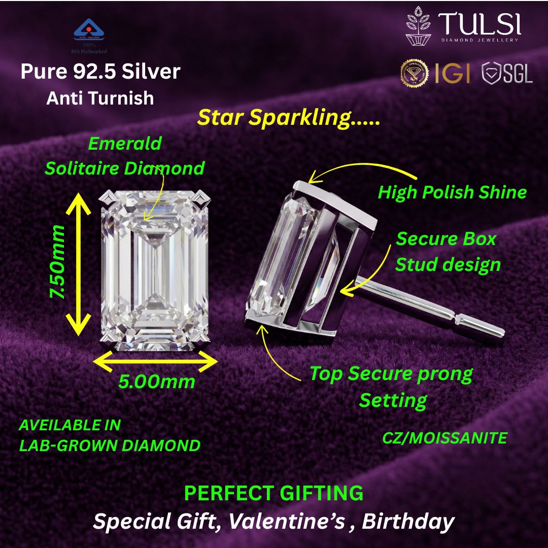 Regalia Emerald Radiance Studs
