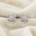 Crown Cluster Earrings