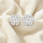 Entwined Radiance Moissanite Studs