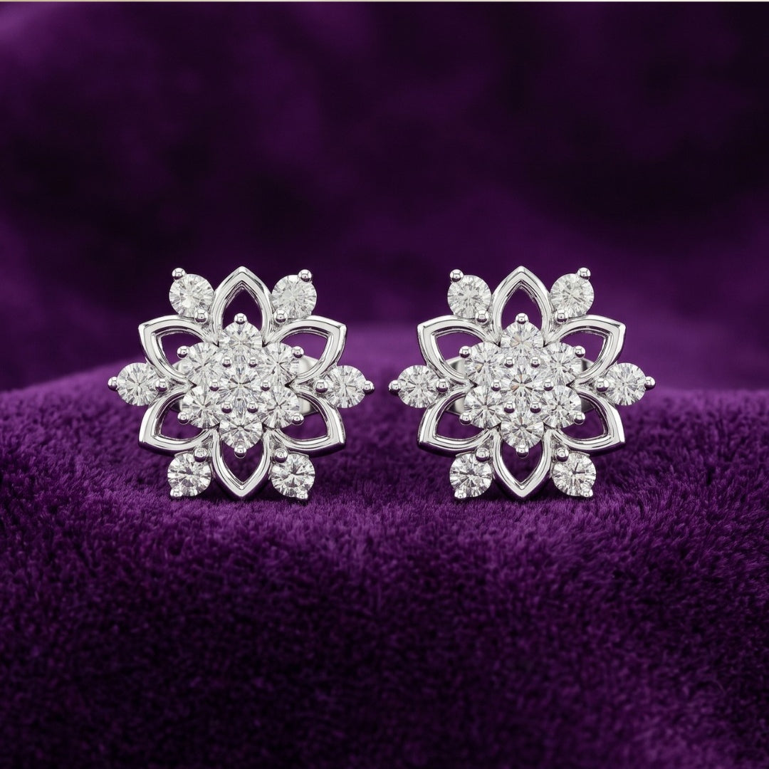 Starlight Floral Earrings
