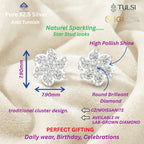 Bloom Scalloped Studs