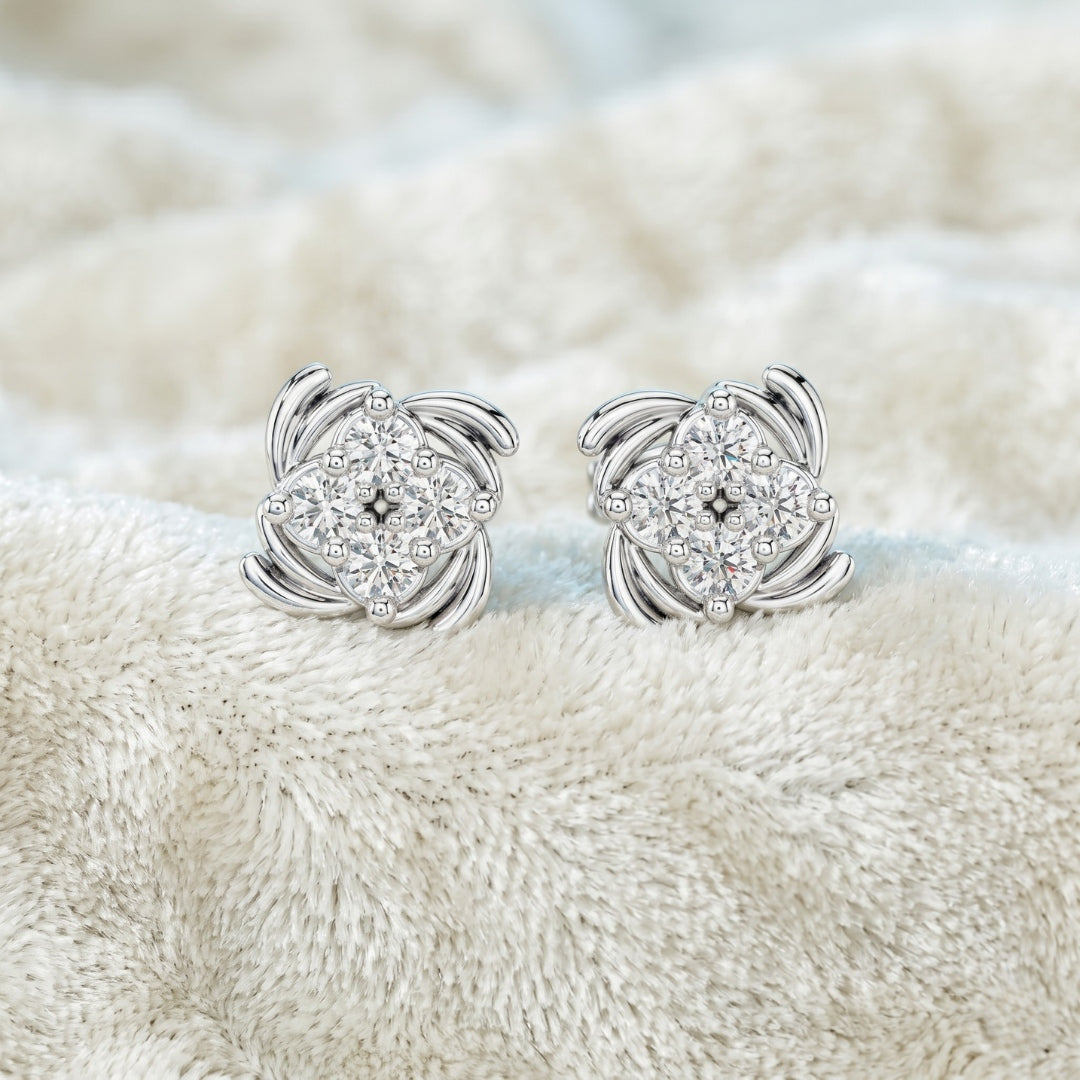 The Solstice Sunburst Studs Main image