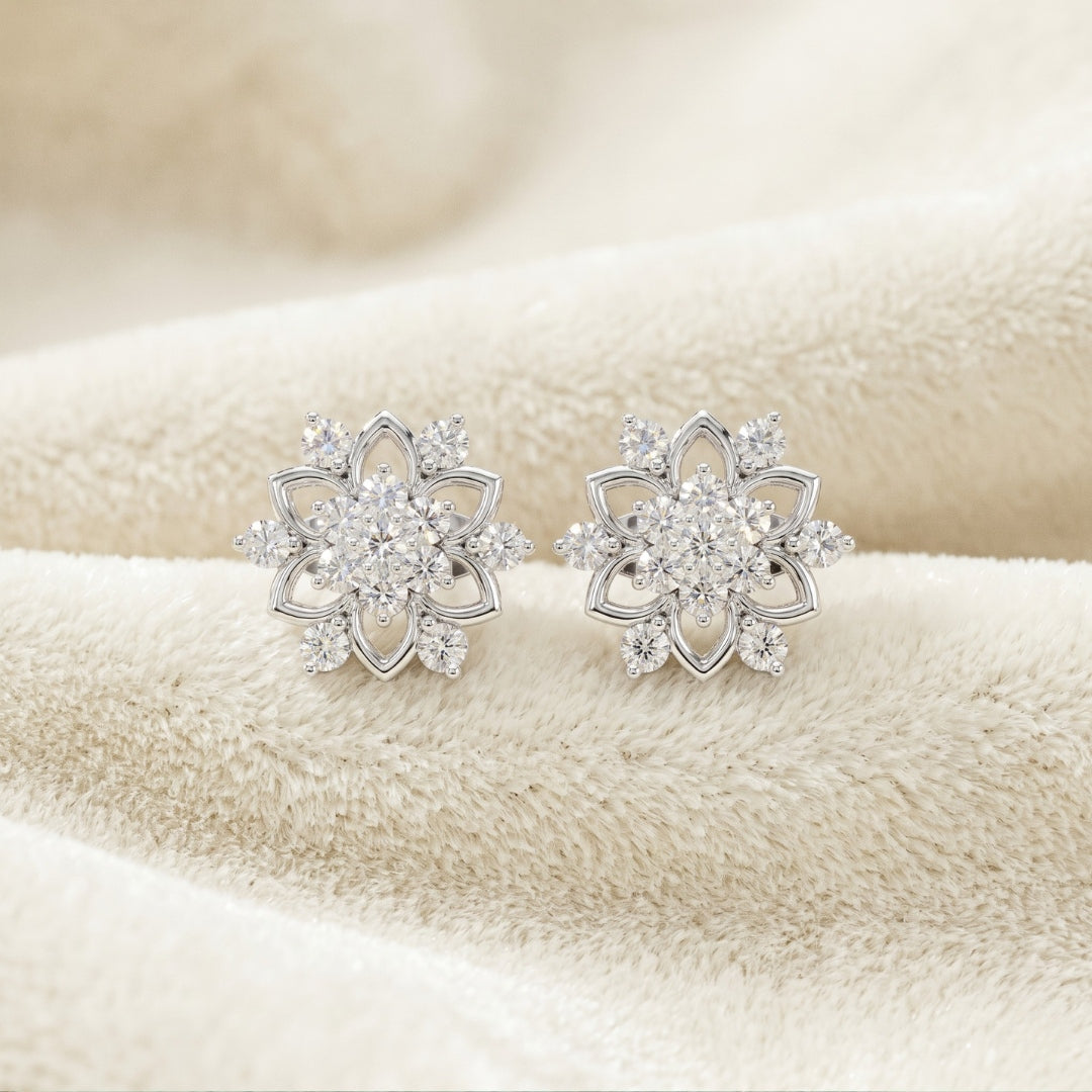 Starlight Floral Earrings Main image