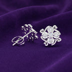 The Royal Scroll Filigree Stud
