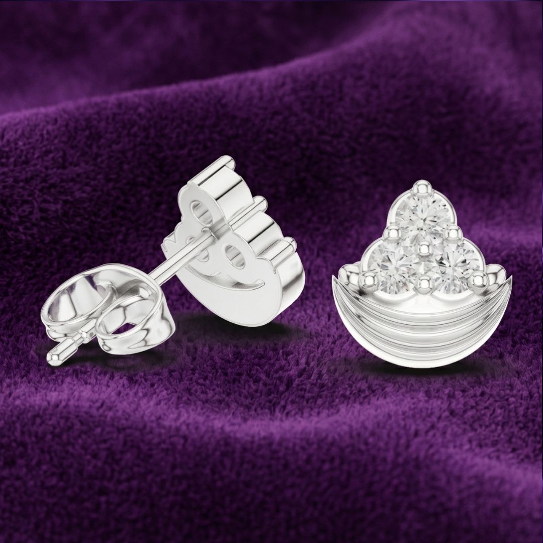 Halo Medallion Earrings Main image