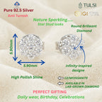 Cluster Brilliance Studs