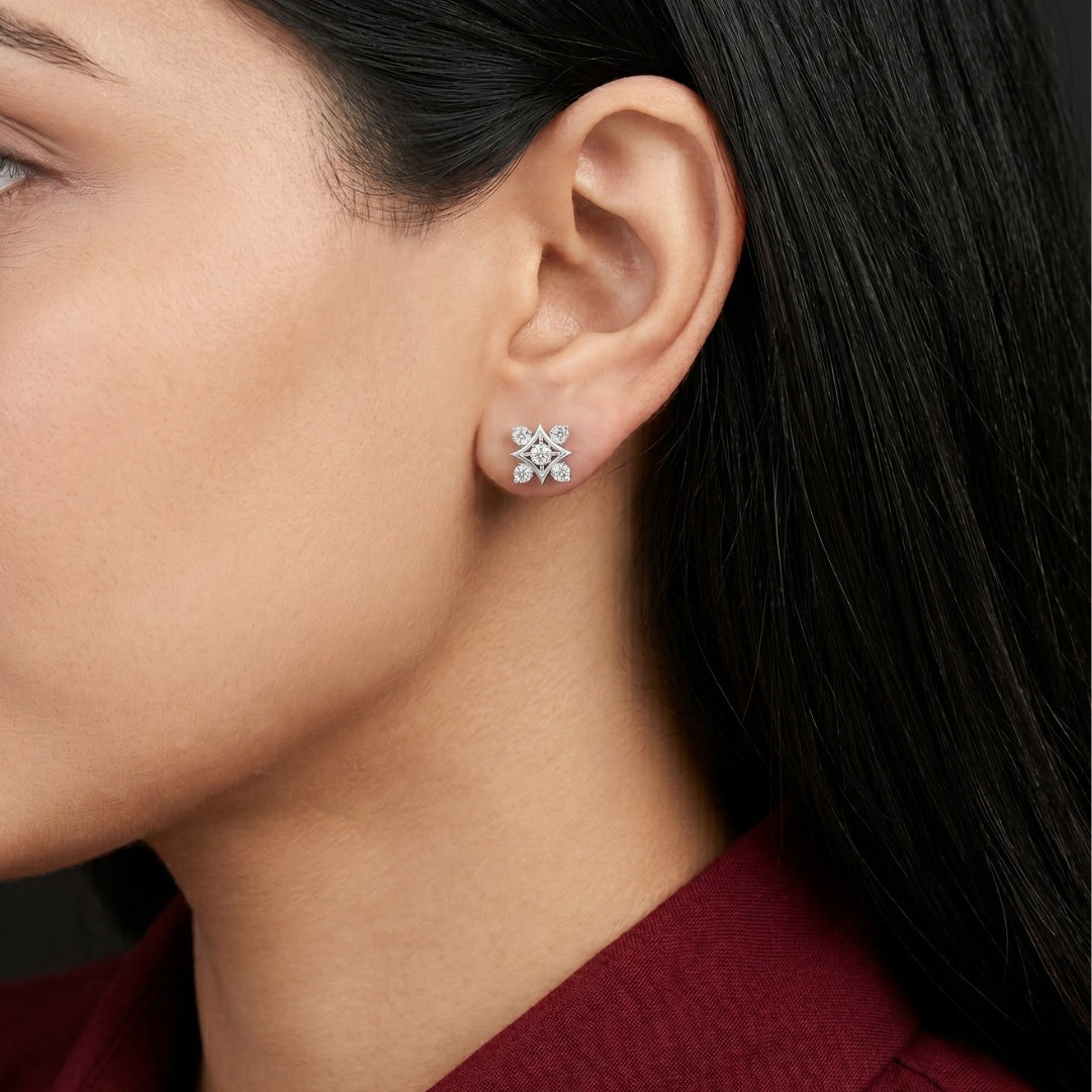 The Prism Quadrant Studs Secondary image