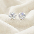 Royal Brilliance Cluster Earrings