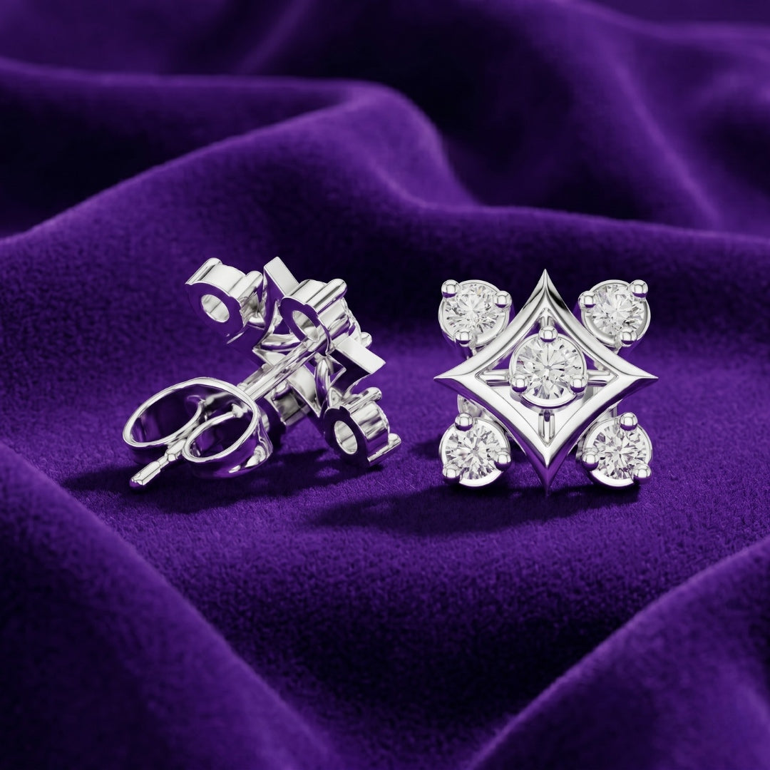 The Prism Quadrant Studs Main image