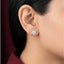 Woven Radiance Floral Studs