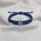 Sacred Om Motif Braided Rakhi & Bracelet