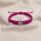 Sacred Om Motif Braided Rakhi & Bracelet