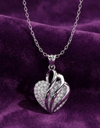 Sofia Flame Heart Pendant