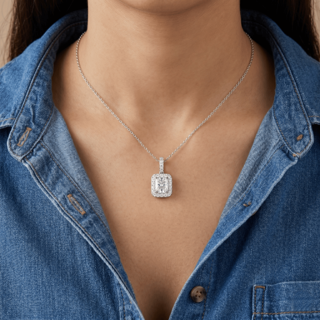 The Empress Radiant Halo Pendant