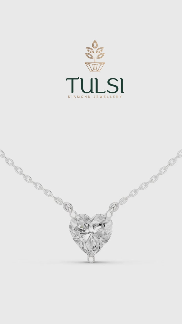 Amoura Heart Diamond Pendant