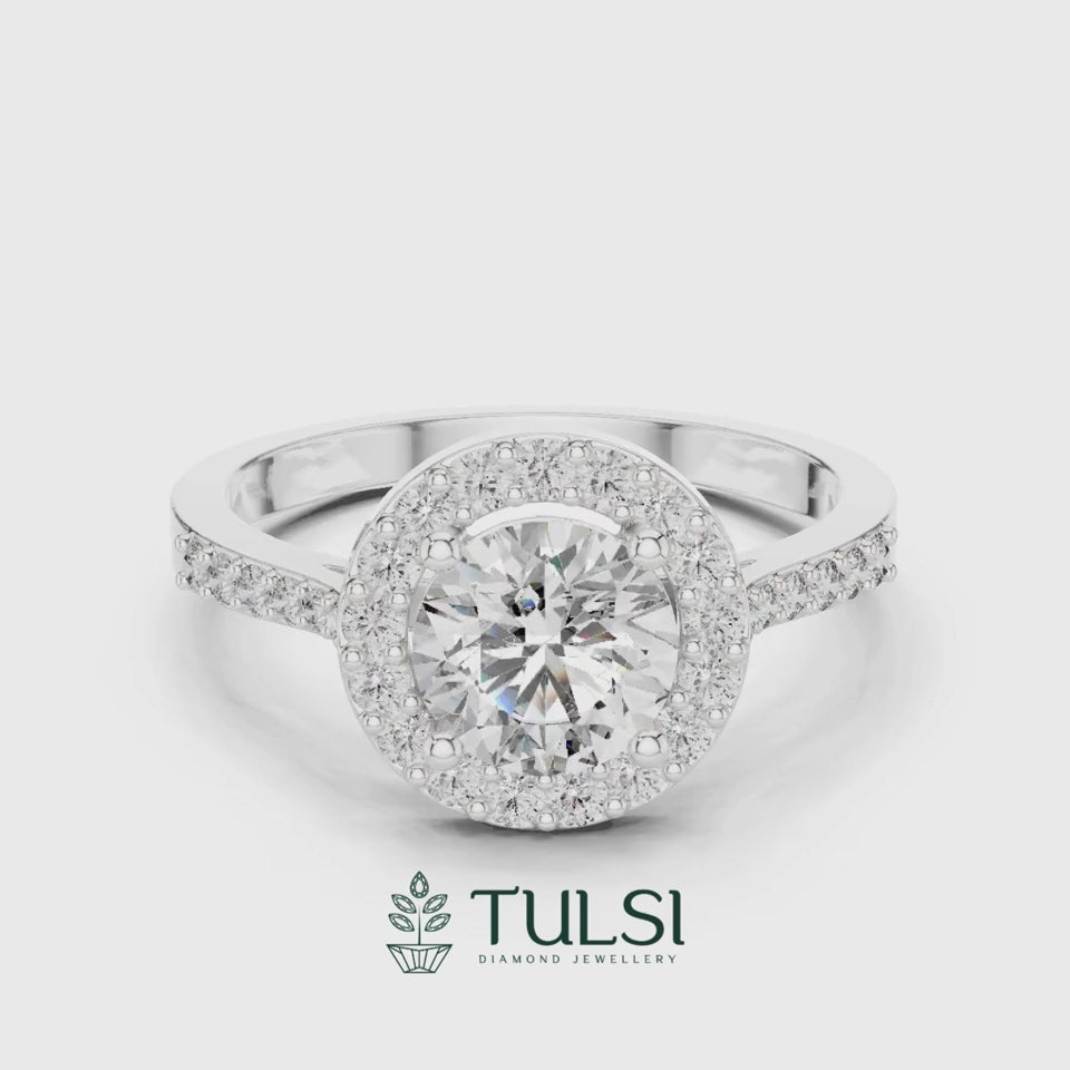 Royal Halo Brilliance Ring