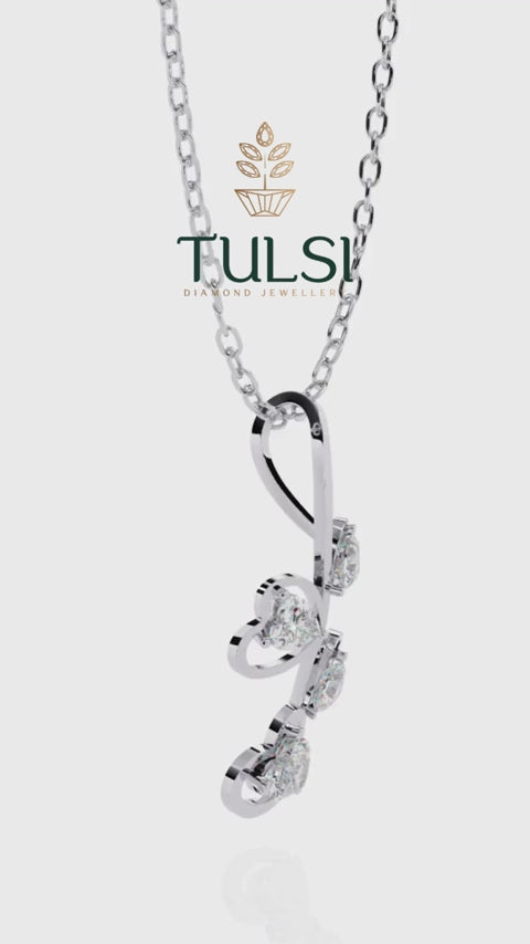 Loving Vines Diamond Pendant