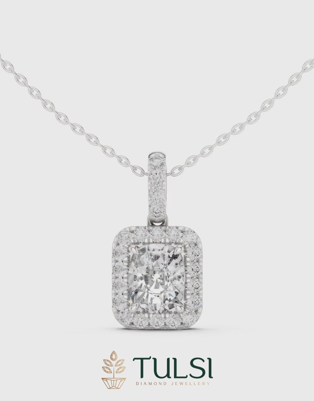 The Empress Radiant Halo Pendant