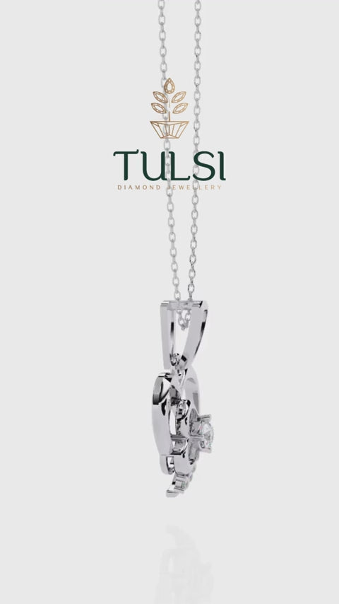 Jiya Heart Sparkle Pendant