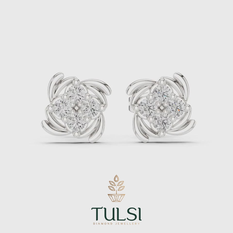 The Solstice Sunburst Studs