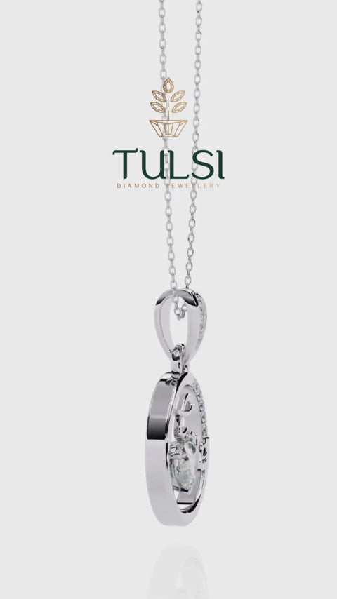 Serenity Love Diamond Pendant