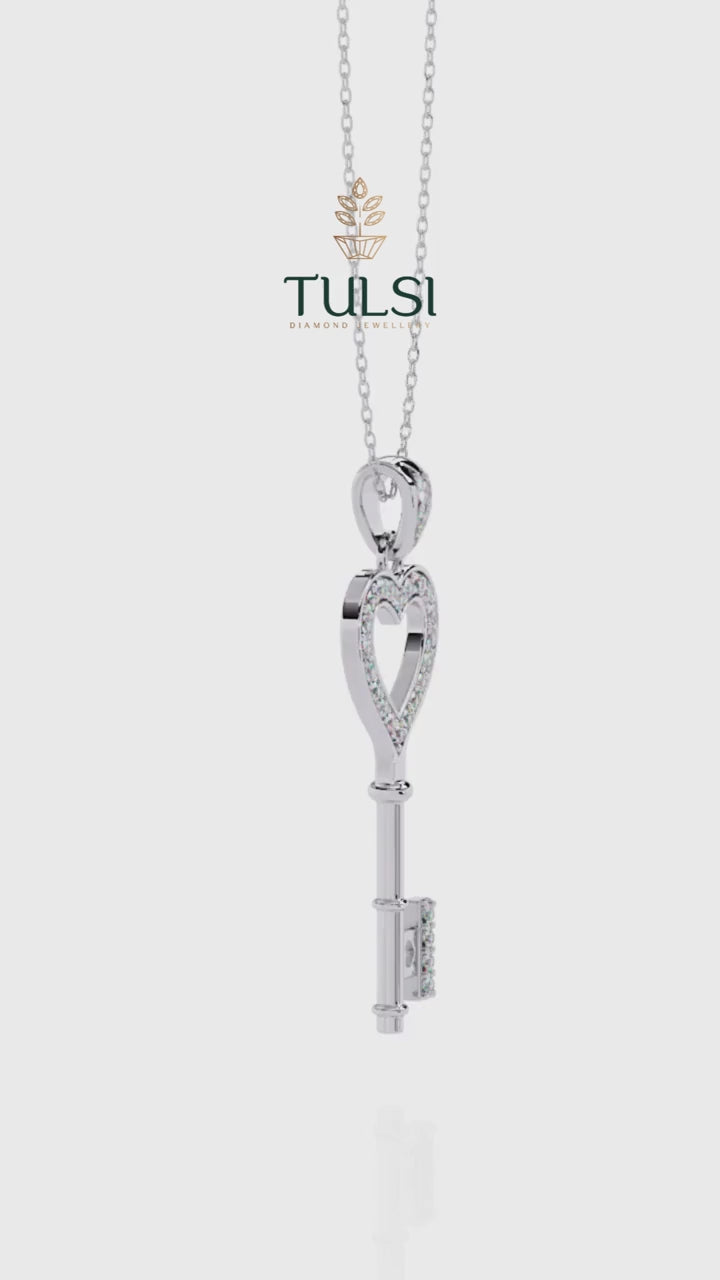 Key to My Heart Pendant ❤️🔑
