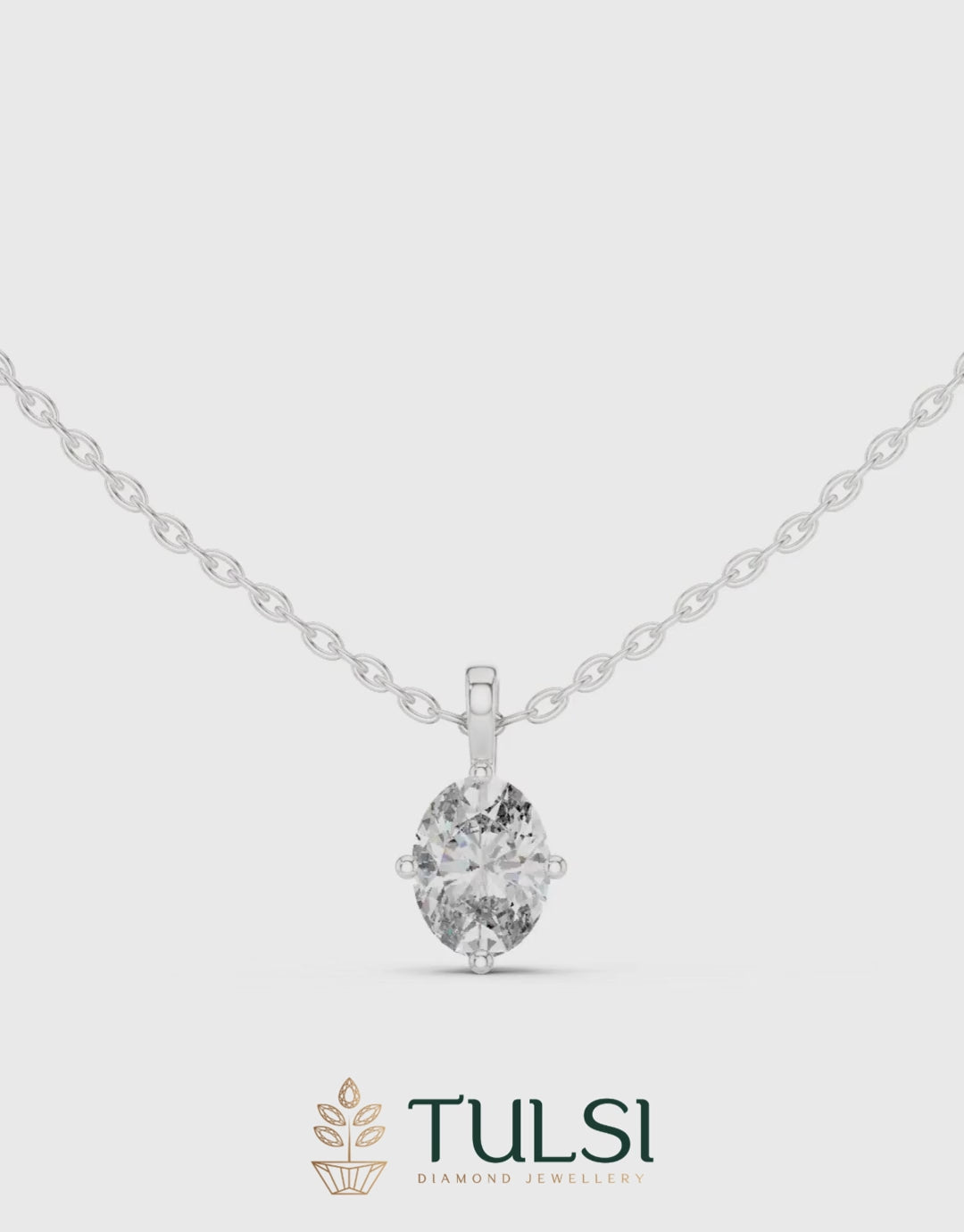 Luminous Oval Meridian Pendant