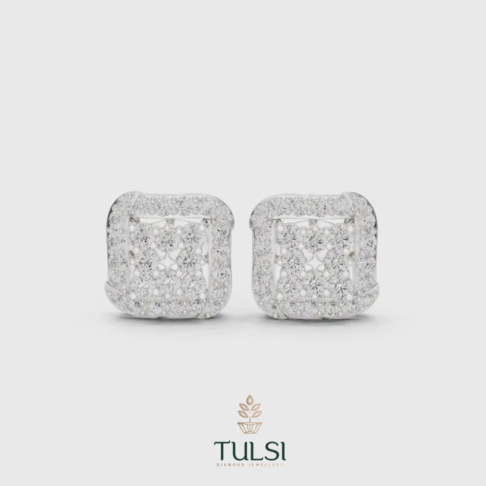 Floral Radiance Luxe Earrings