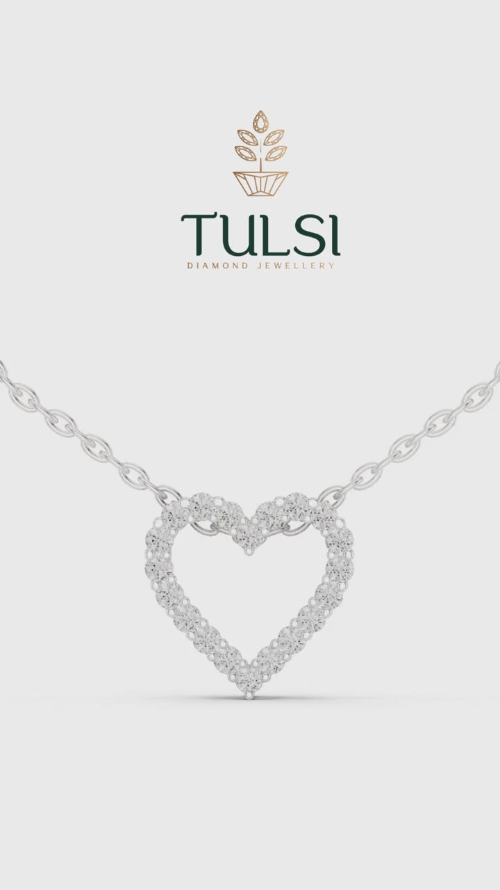 Heart Sparkling love pedant
