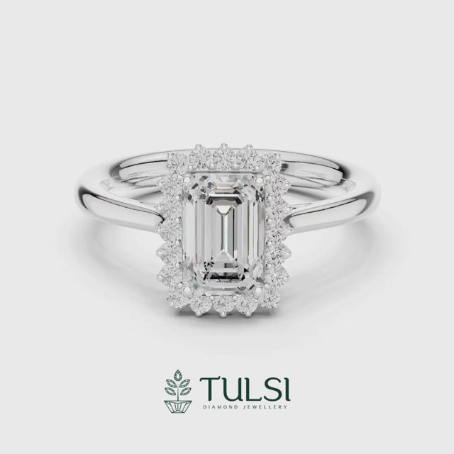 Aurelia Emerald Halo