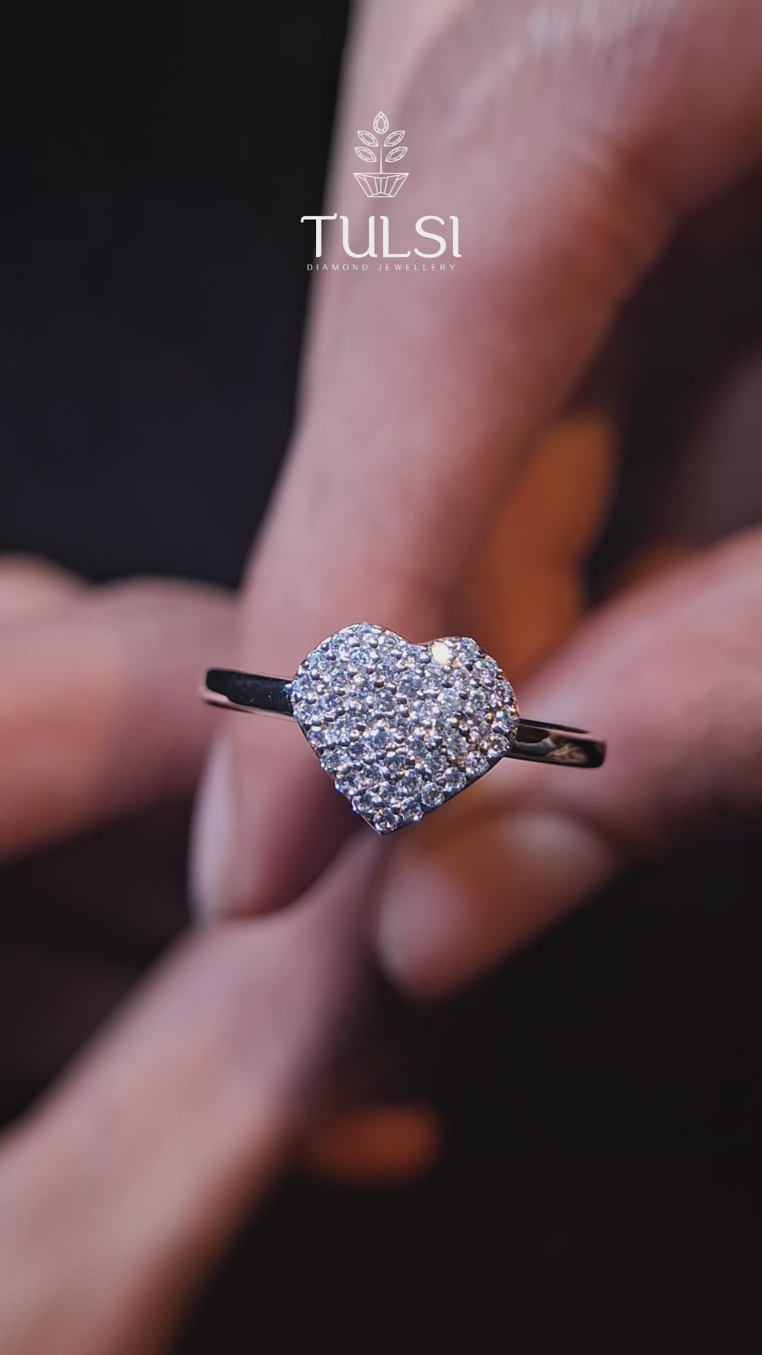 Forever Heart Diamond Ring