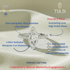 Solitaire Marques Sparkle Ring