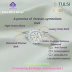 Royal Halo Brilliance Ring