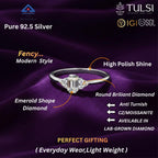 Evanca Emerald Grace Ring