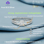 Princess Dobbel Band Spark Ring