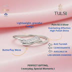 Eternal Ribbon Diamond Ring