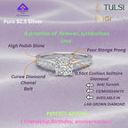 Royel Solitaire Cushion Ring