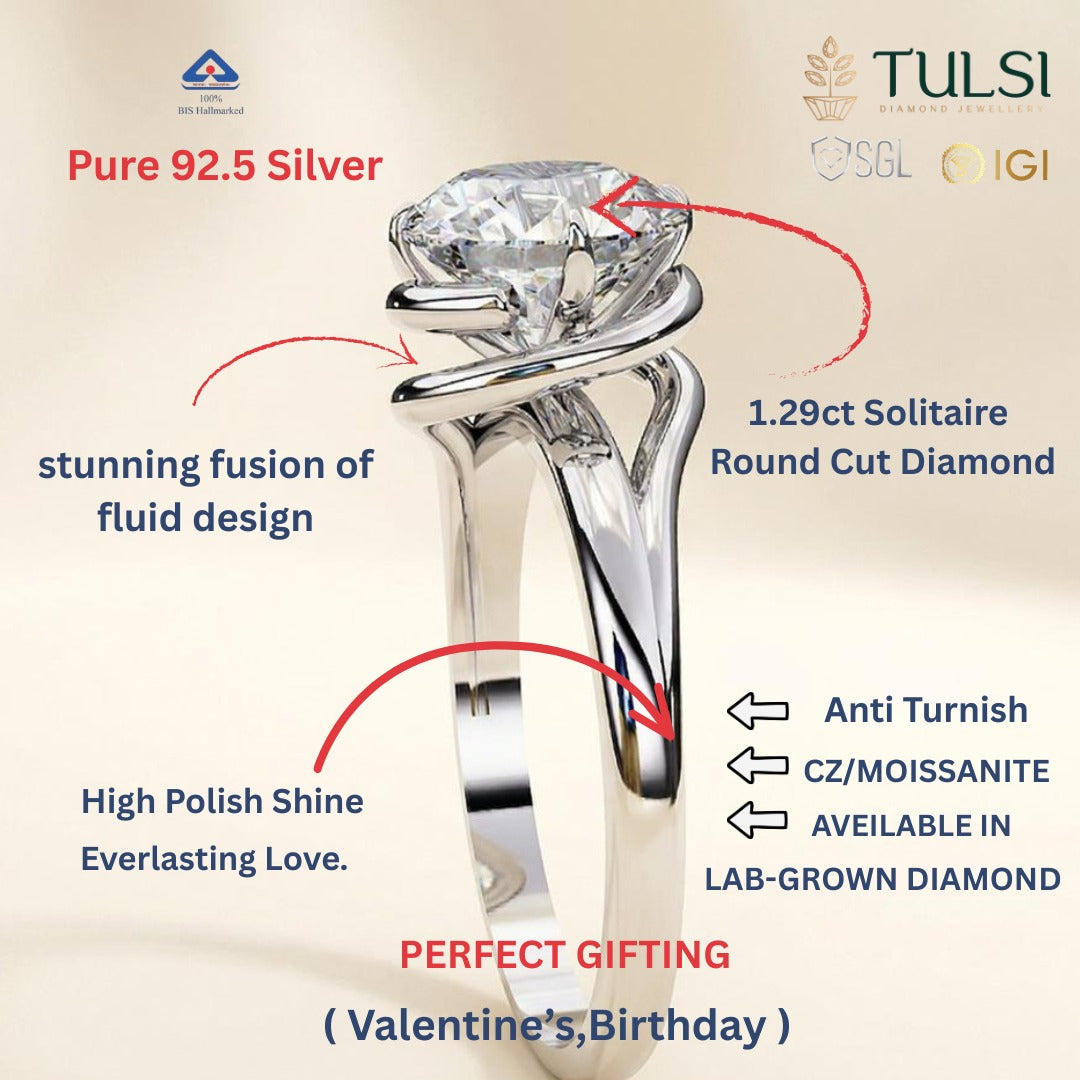 Opalyn Wave Ring