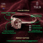 Star Glow Solitaire Ring