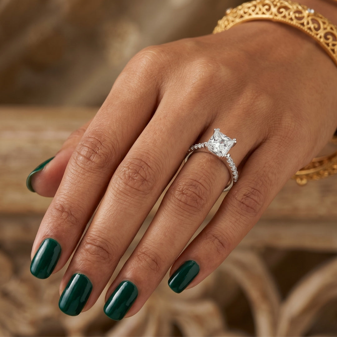 Sovereign Solitaire Sparkle Ring Secondary image